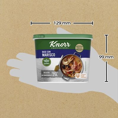 Knorr Base con Marisco Sin Gluten 1Kg - 